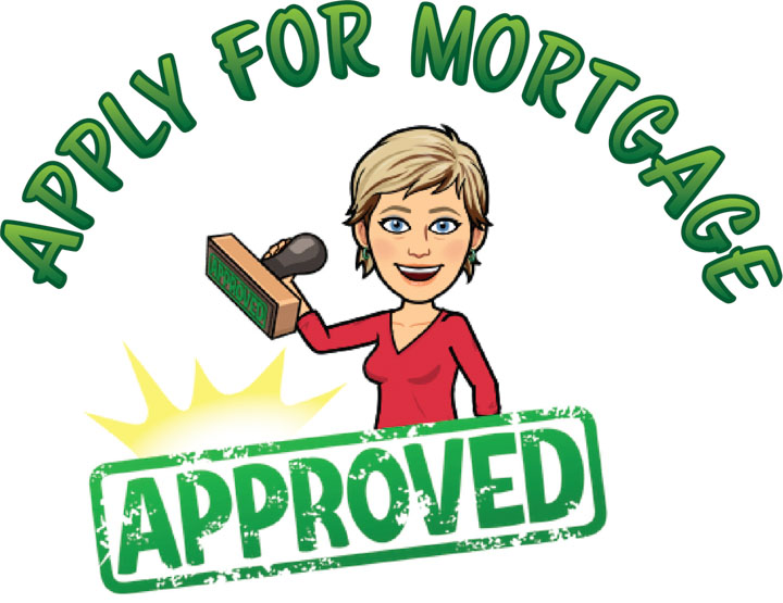 Appy for mortgage with My Agent Connie La Barge Thomas Realtor Bitmoji